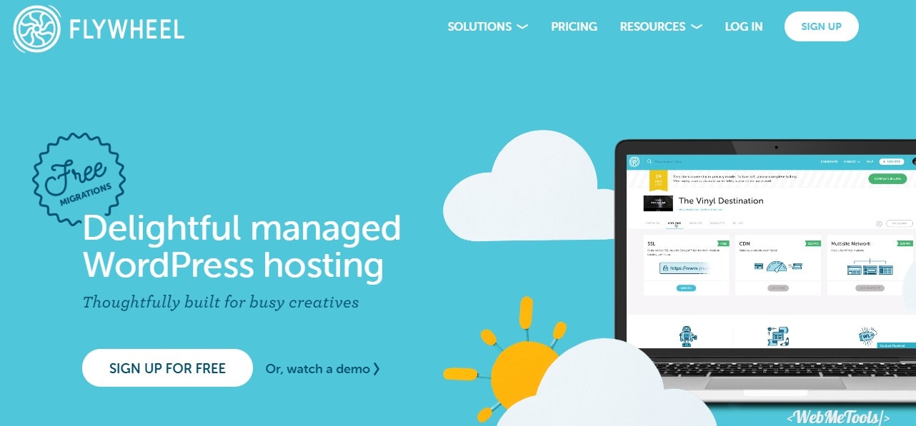 Flywheel Managed WordPress Hosting for Designers and Agencies Home