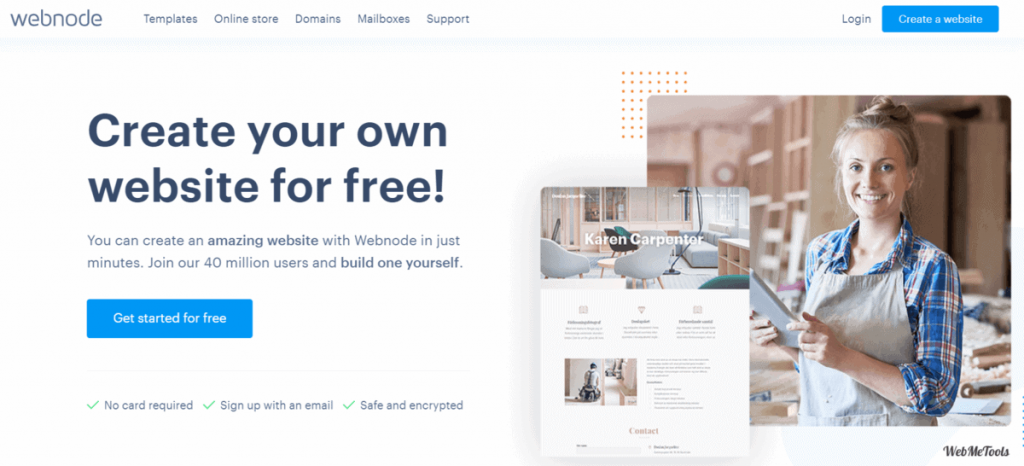 Webnode-Easy-Free-Website-Maker-home