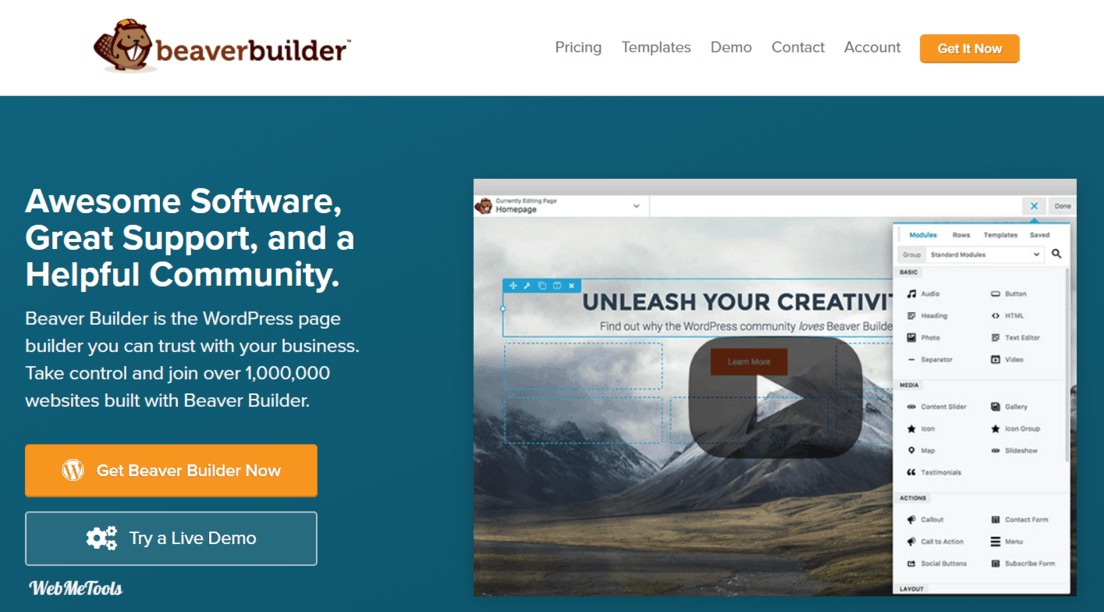 Beaver Builder WordPress Page Builder Plugin