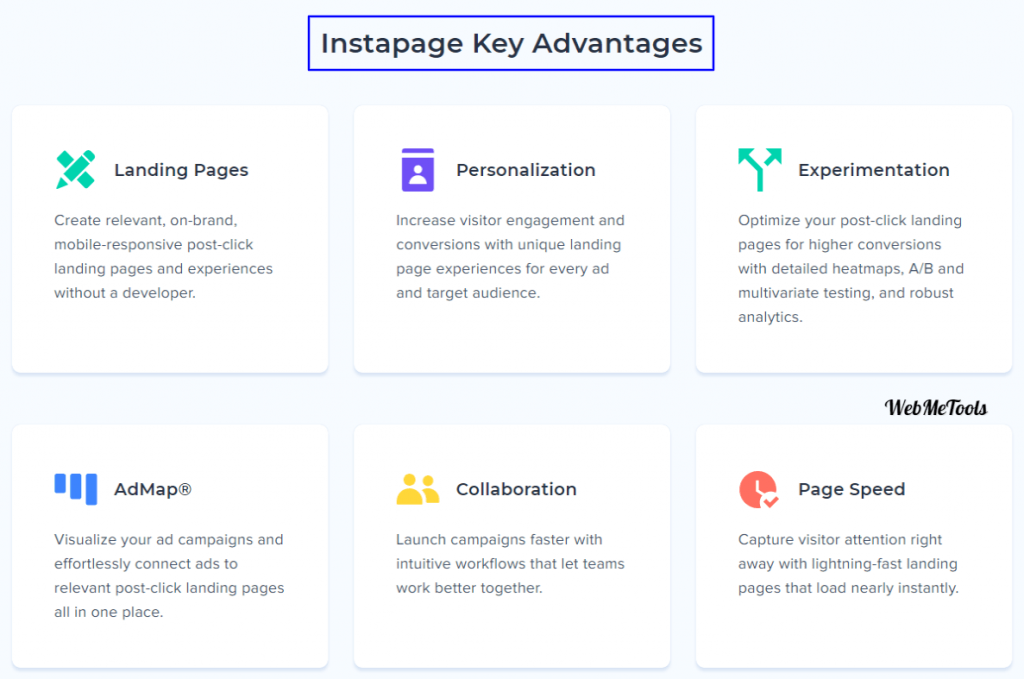 Instapage Features Advantages