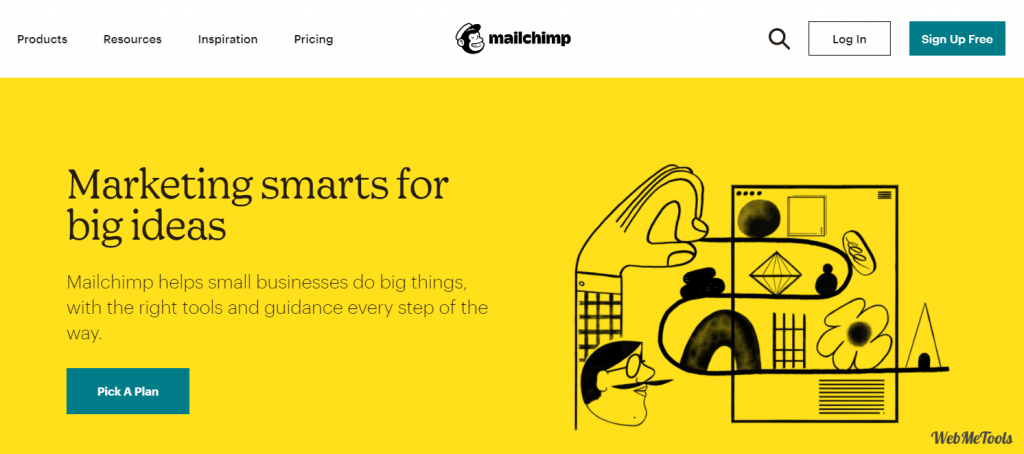 Mailchimp Email Marketing Tools home