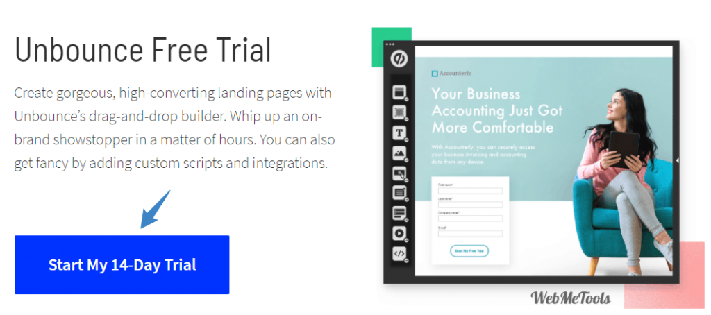 Unbounce Free Trial - Start 14 Days Unbounce Trial Now