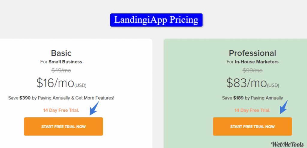 Lander Pricing Plans