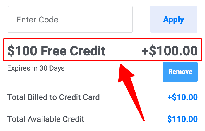 Vultr $100 Free credits