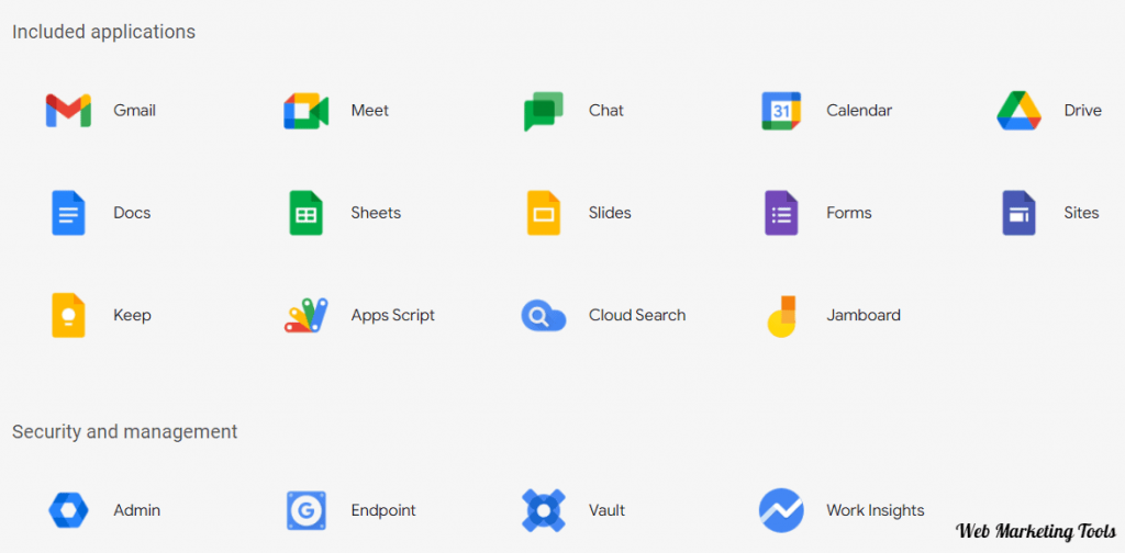 Google Workspace Products