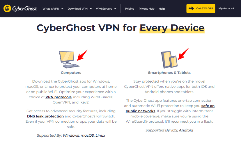 Multiple-Devices Connections-CyberGhost 