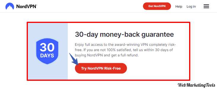 NordVPN-30-day money back guarantee 
