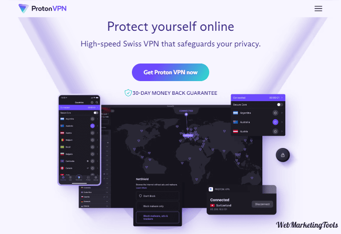 Proton-VPN-Homepage