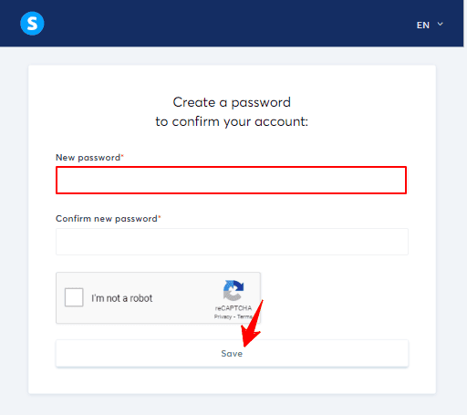 Systeme.io account new password