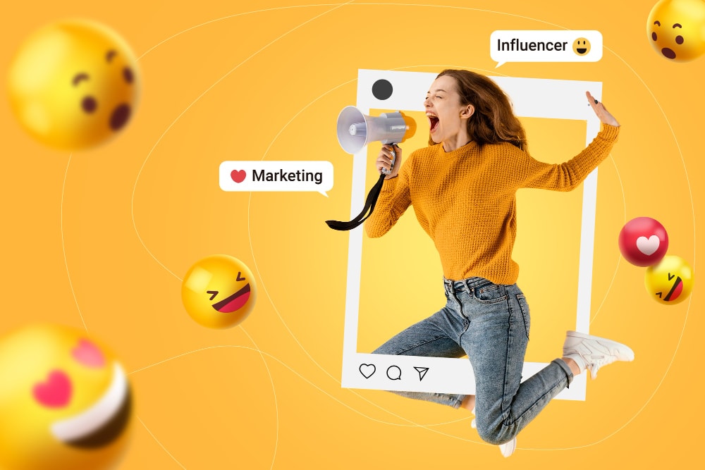 Instagram influencer-marketing-job-concept 