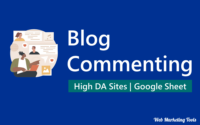 500+ Blog Commenting Sites List [Instant Approval, Do-Follow, High DA]