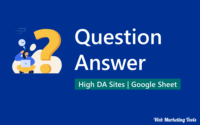 100+ Best Question and Answer Sites List 2024 [Build Links & Do Promotion]
